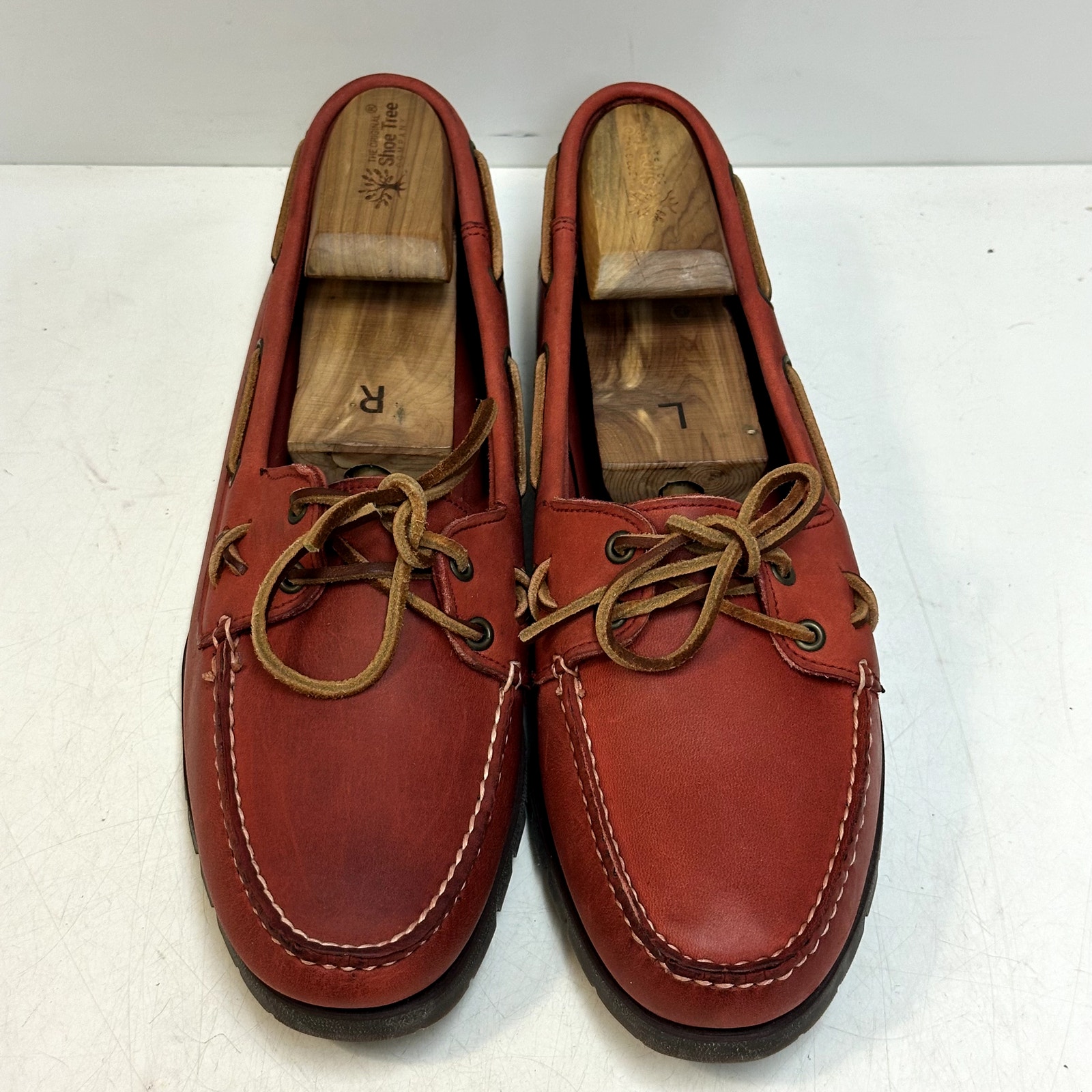 Nwot Rancourt & Co. X Polo Ralph Lauren Boat Shoe Vibram Made In Maine Usa 11 D — image 3 of 8